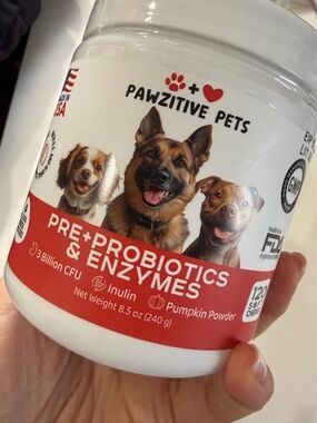 Red Pre+Probiotics & Enzymes for Dogs
